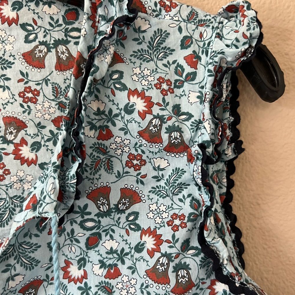 Boden Floral Ruffle Blouse - Picture 7 of 7